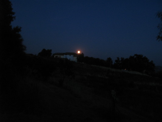 Comanche Moon su Rancho Comancho, al rientro da un trekking